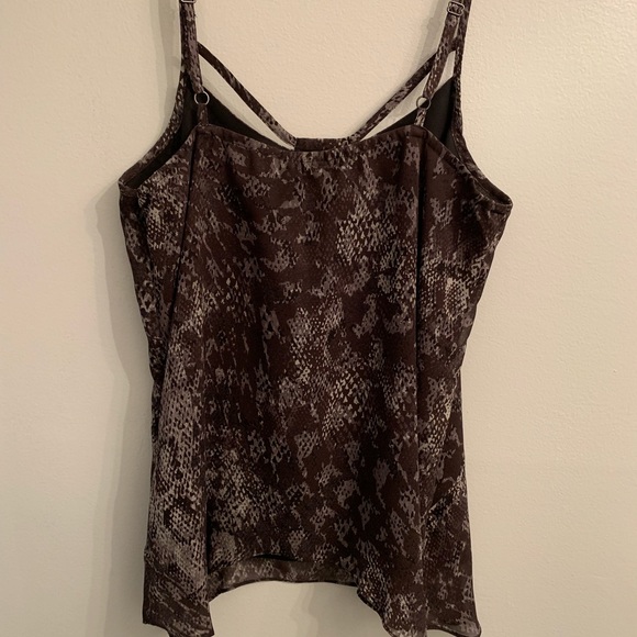 Guess Tops - Guess 100% silk Spaghetti strap, dressy top